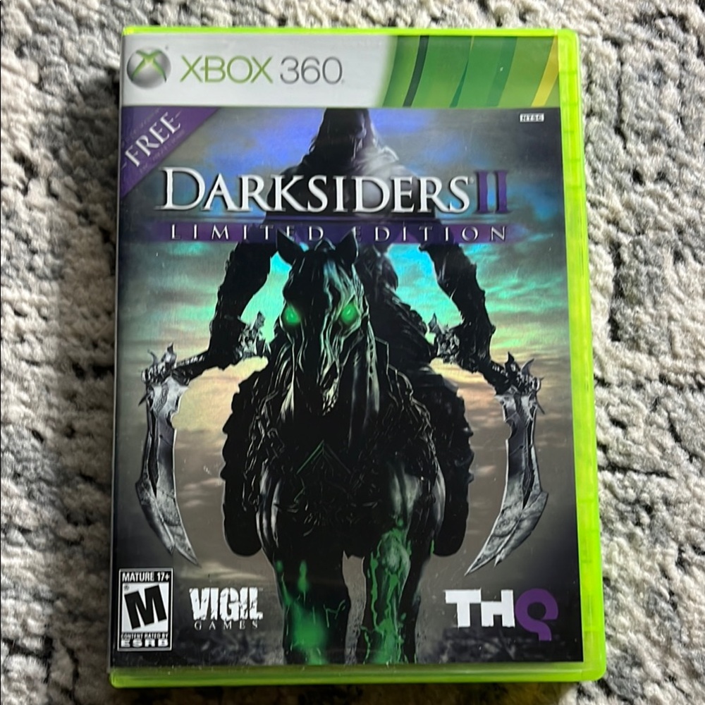 HQ Darksiders II Limited Edition for Xbox 360 - Black and Green